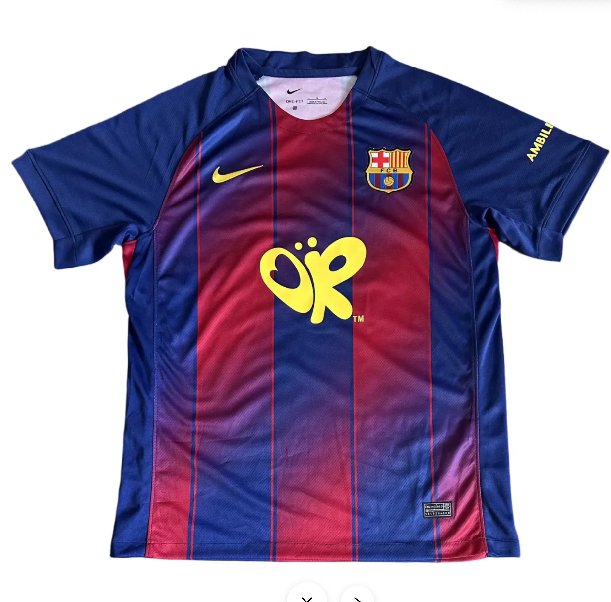 Barcelona X olivia Rodridgo Home shirt